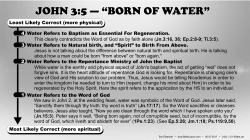 John 3:5, Born of Water