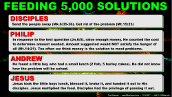 Feeding 5,000 Solutions