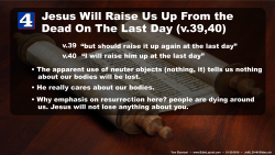 Jesus Will Raise Us Up