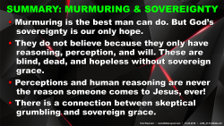 Murmuring & Sovereignty