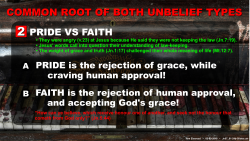 Pride vs Faith