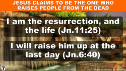 Jesus Claims Raises People
