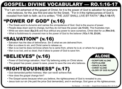 Gospel Divine Vocabulary