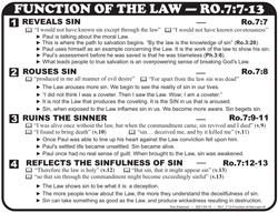 Function of the Law (7:7-13)