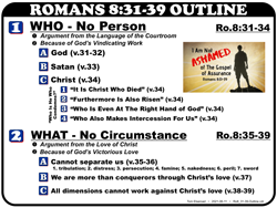 Outline (Romans 8:31-39)