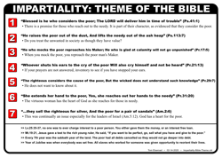 Impartiality: Theme of Bible