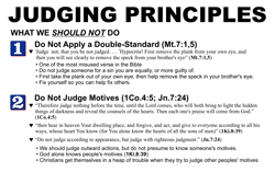 Judging Principle w/ Notes