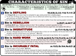 Characteristics of Sin