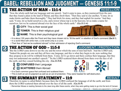 Babel Rebellion (11:1-9)