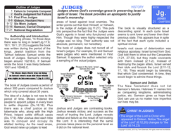 Judges — Biblical Introduction