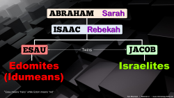 Esau Genealogy