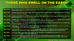 Those Who Dwell on the Earth
